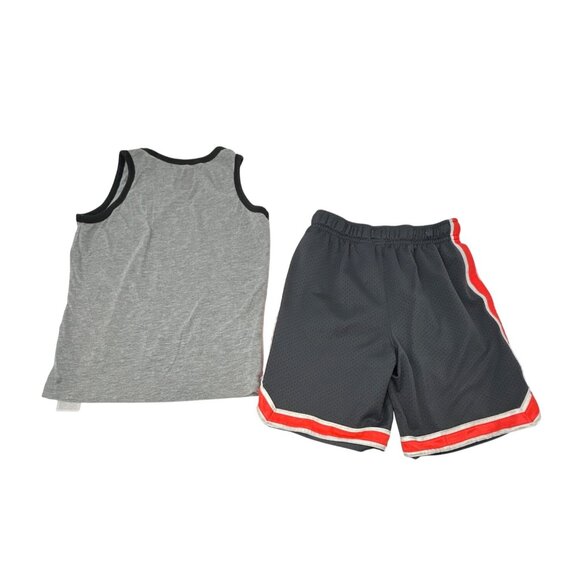 Boys Clothes -5‎ Tank Tops & 1 Shorts  - Size 7 and Large - Picture 3 of 8